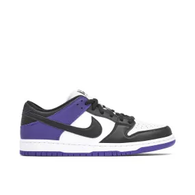 Nike SB Dunk Low Court Purple Heel Balance