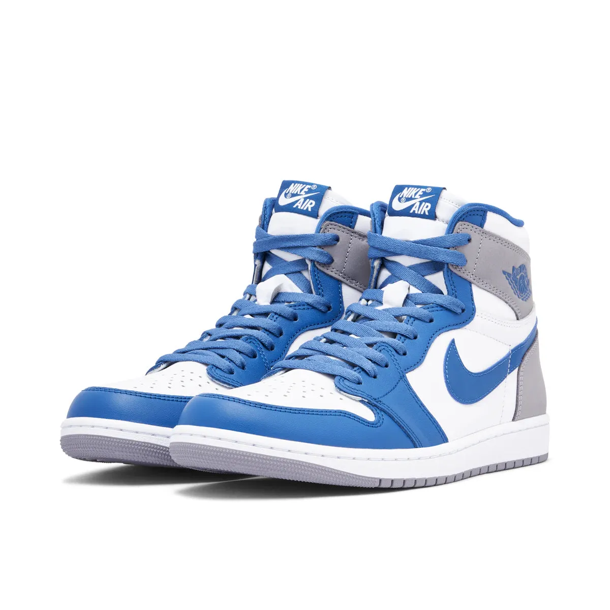 Comfort Strapping Jordan 1 High OG True Blue