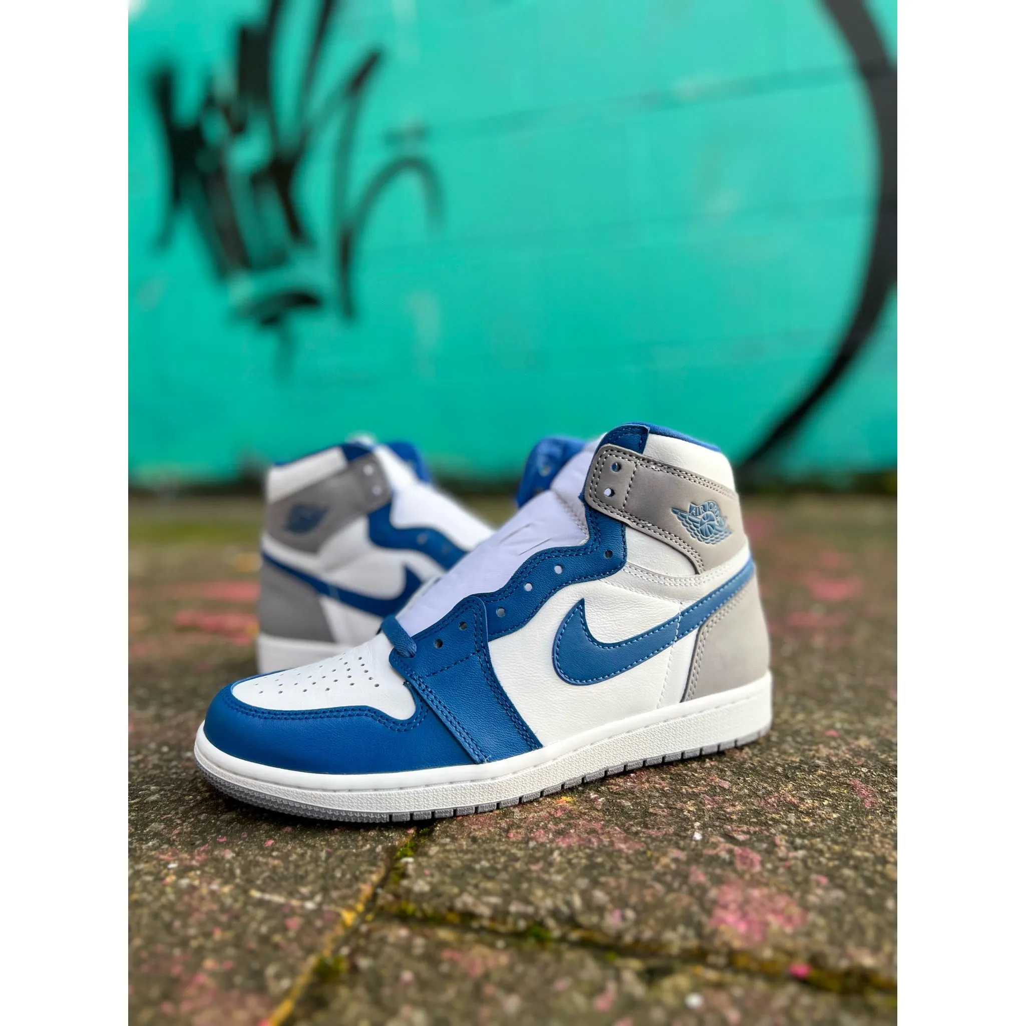 Jordan 1 High OG True Blue Agile Motion 5K Run