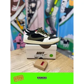 easy - clean shoes Jordan 1 Low Travis Scott Olive (W) UK5.5