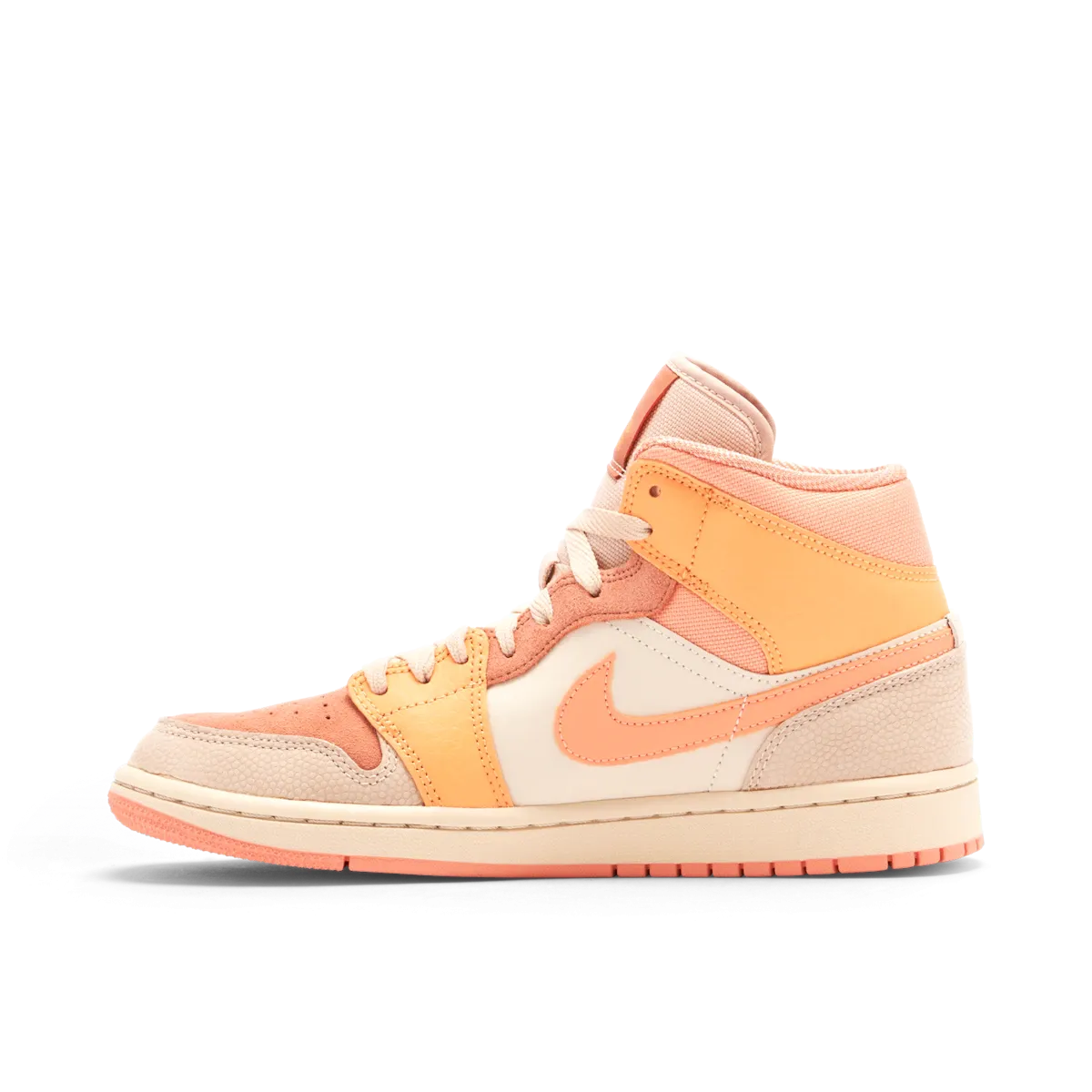 Jordan 1 Mid Apricot Orange (W) Dependable SoftInsole