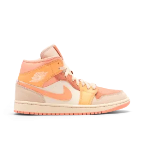 exploration - shoes Jordan 1 Mid Apricot Orange (W)