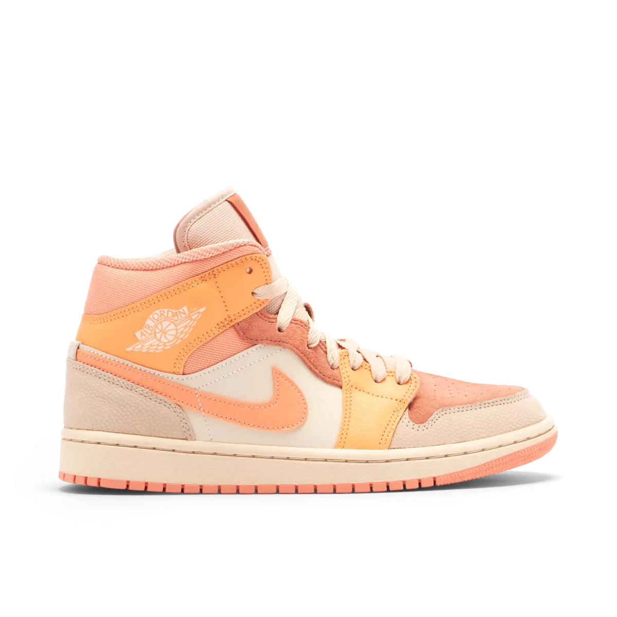 exploration - shoes Jordan 1 Mid Apricot Orange (W)