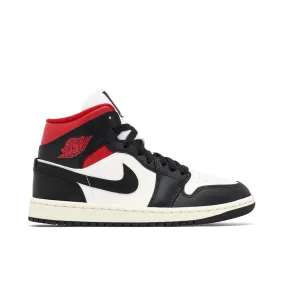 Jordan 1 Mid Gym Red Black White cold - resistant - design shoes