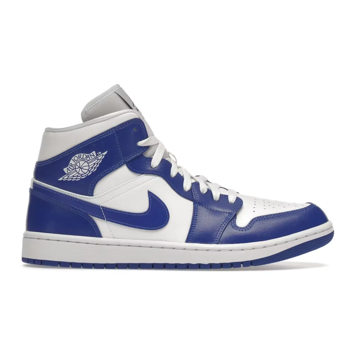 Jordan 1 Mid Kentucky Blue (Women's) leather - free