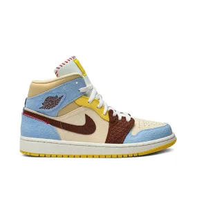 Jordan 1 Mid SE Fearless Maisonette Chateau Rogue sweat - management shoes running in the wind shoes
