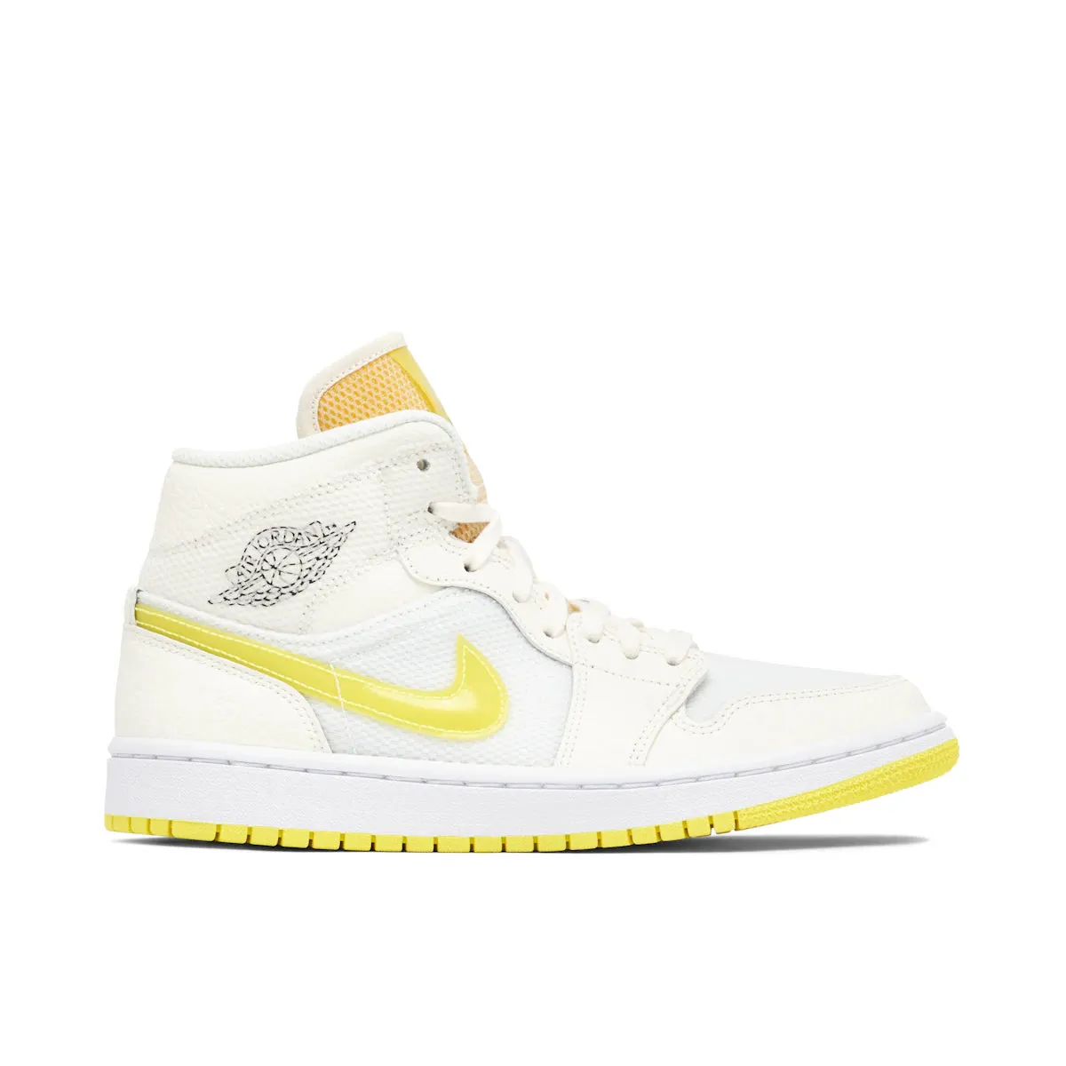 Hot weather running Jordan 1 Mid SE Voltage Yellow (W)