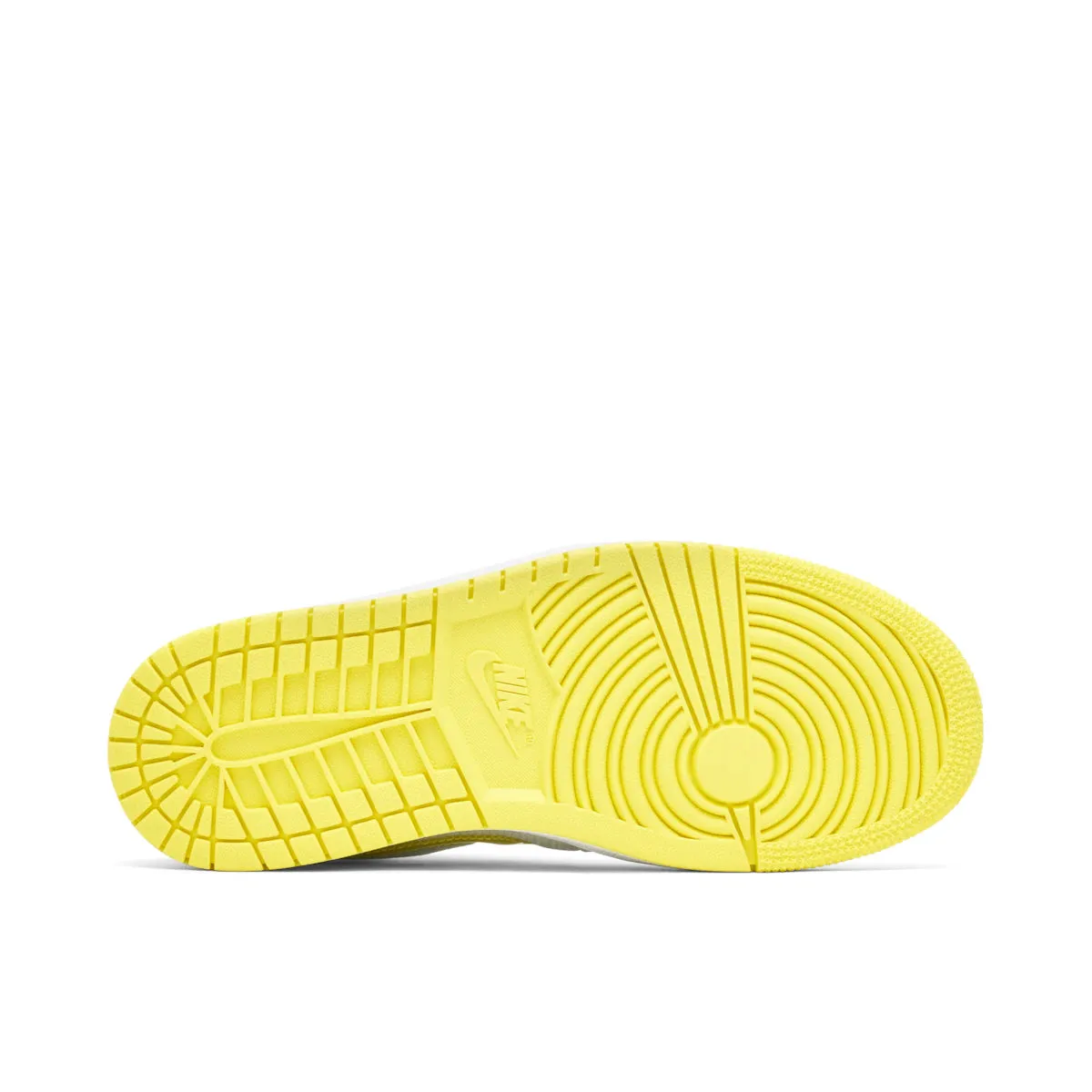 lugged outsole shoes Speed Traction Jordan 1 Mid SE Voltage Yellow (W)