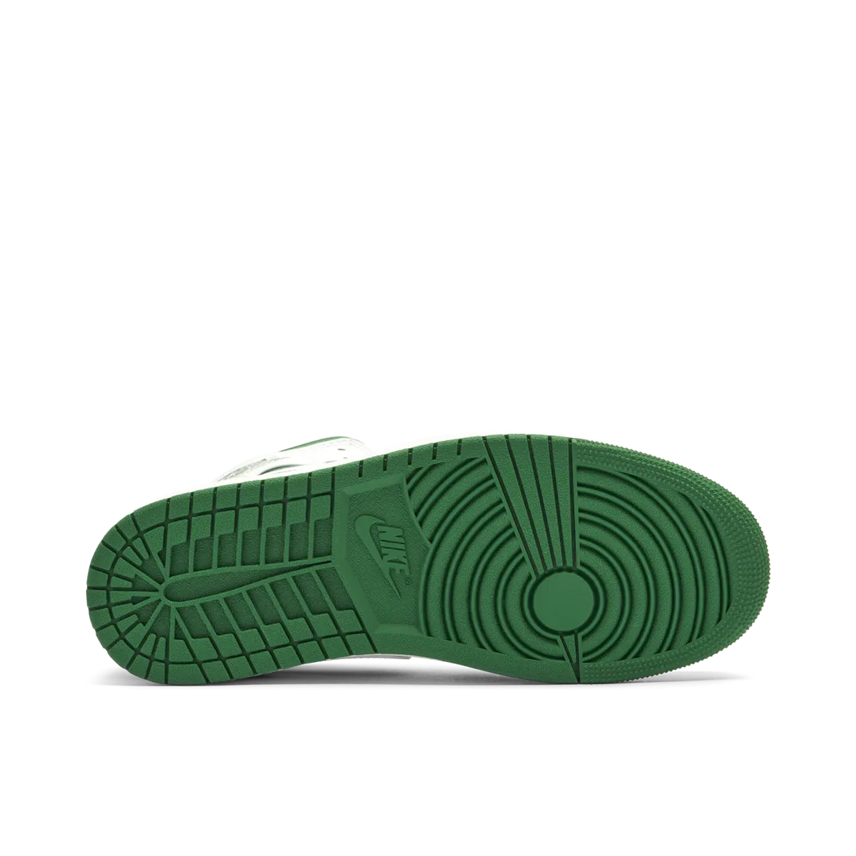 multi - terrain capability shoes Jordan 1 Mid SE White Pine Green Smoke Grey (GS)