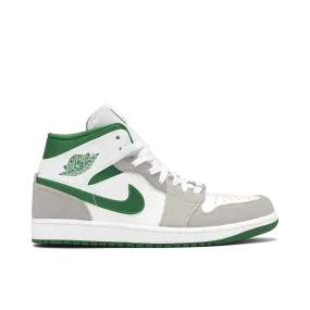 comfort features Confidence - boosting Jordan 1 Mid SE White Pine Green Smoke Grey (GS)
