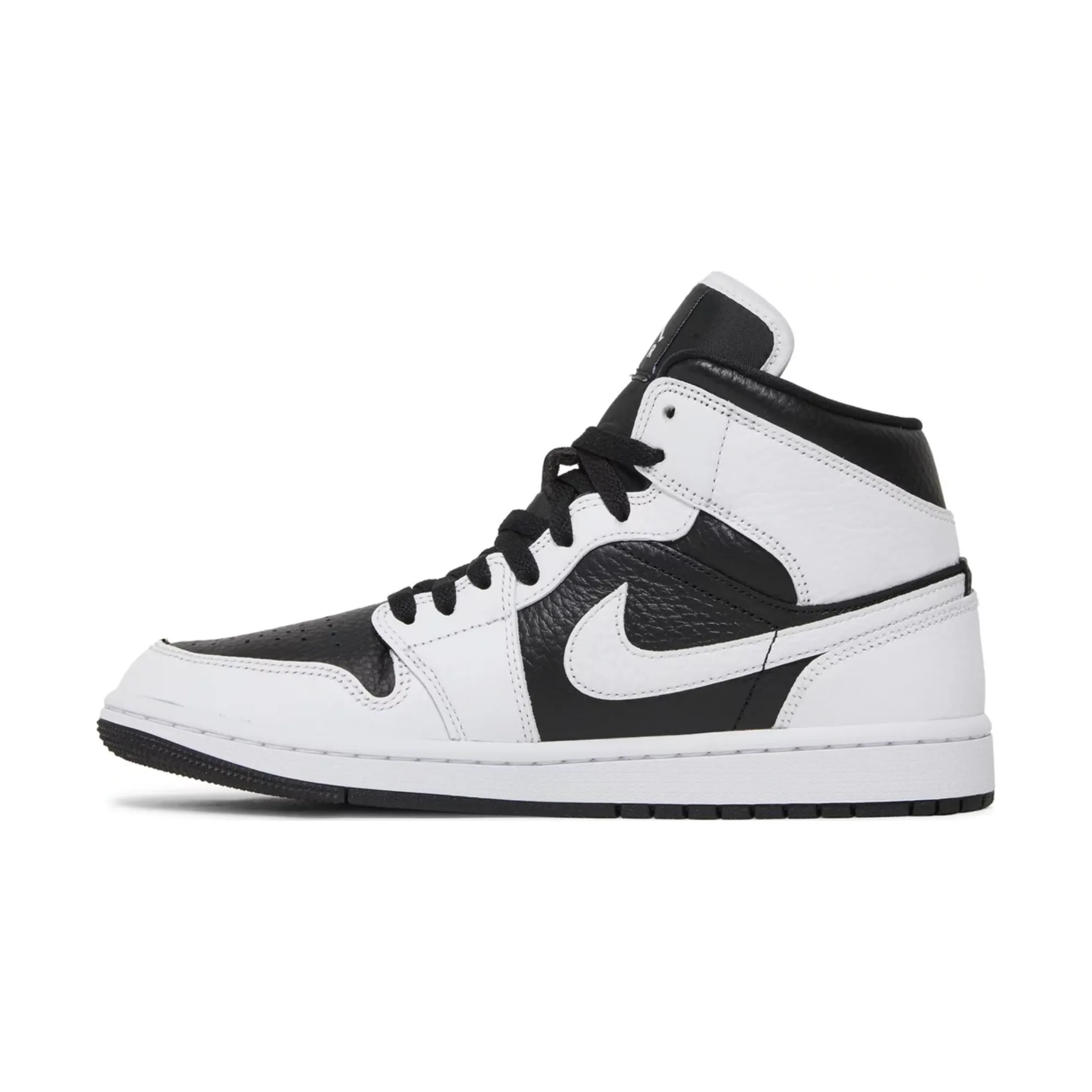 Jordan 1 Mid Split Black White (Women's) city - running adjustable lacing shoes