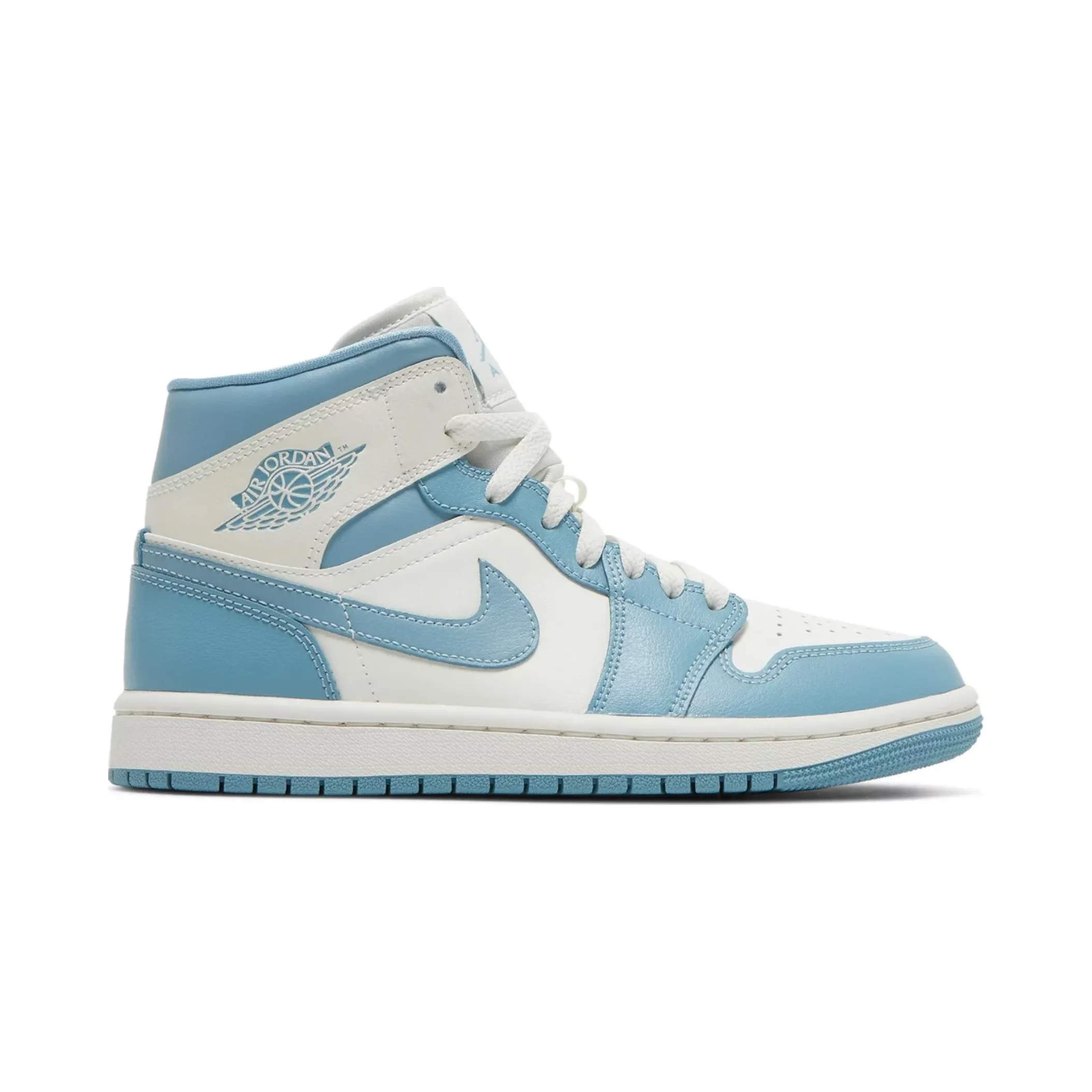 Jordan 1 Mid UNC (2022)(Women's) Quick Dry Technology retro look