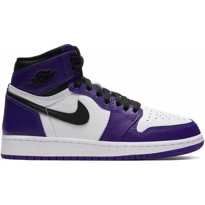 pronation - control Jordan 1 Retro High Court Purple White (GS)