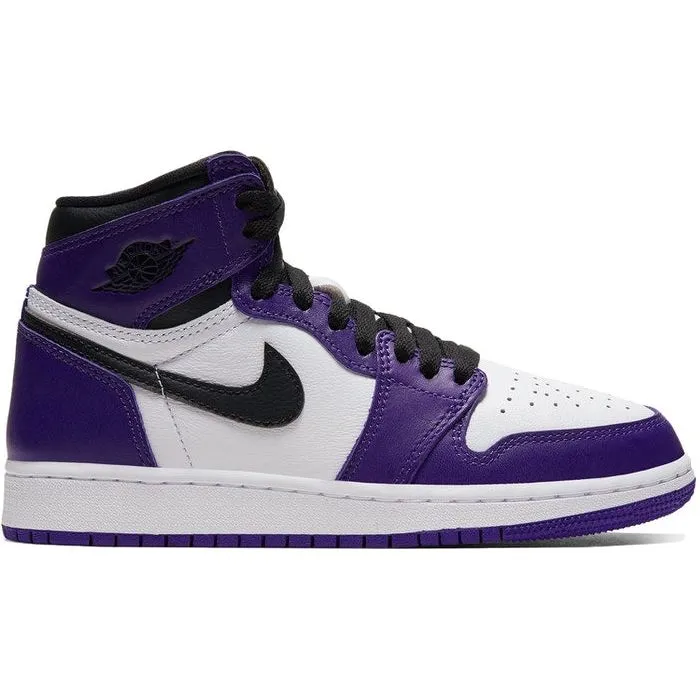 running in a polar area breathable - membrane Jordan 1 Retro High Court Purple White (GS)