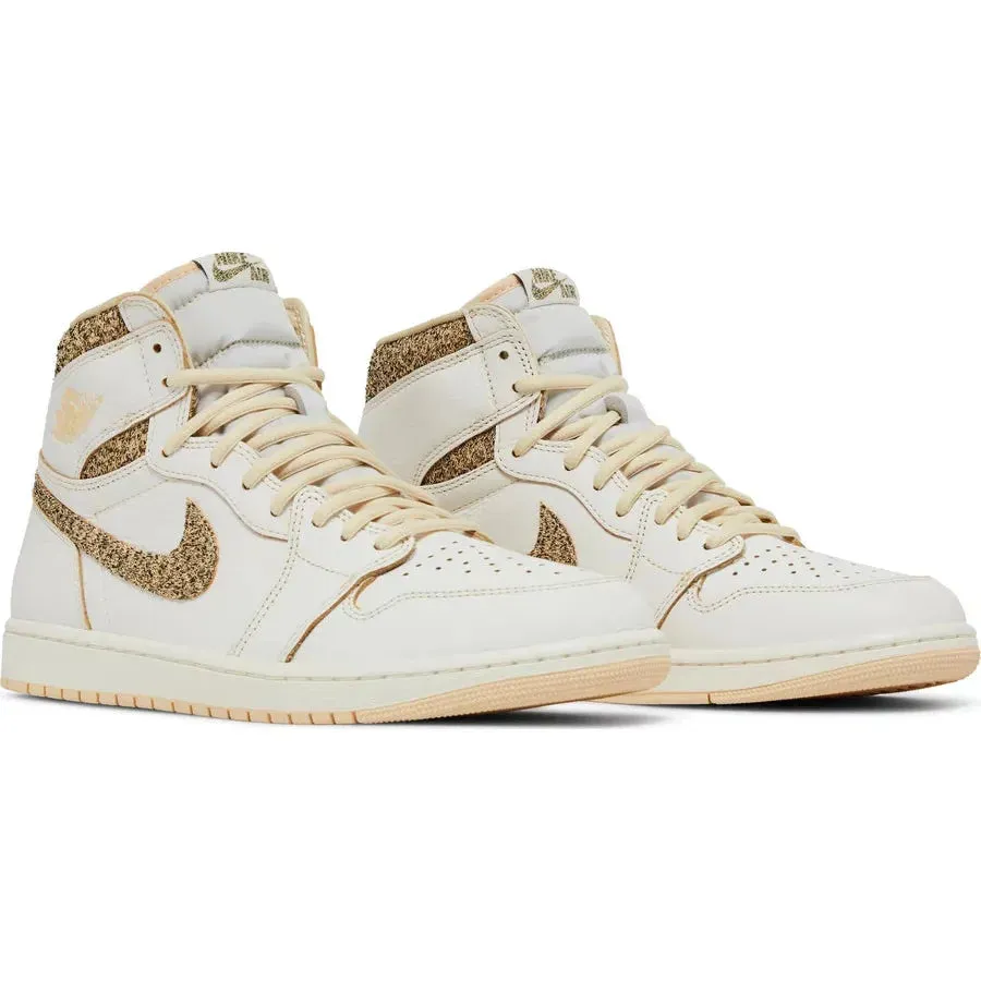 Jordan 1 Retro High OG Craft Vibrations Of Naija nylon - upper shoes