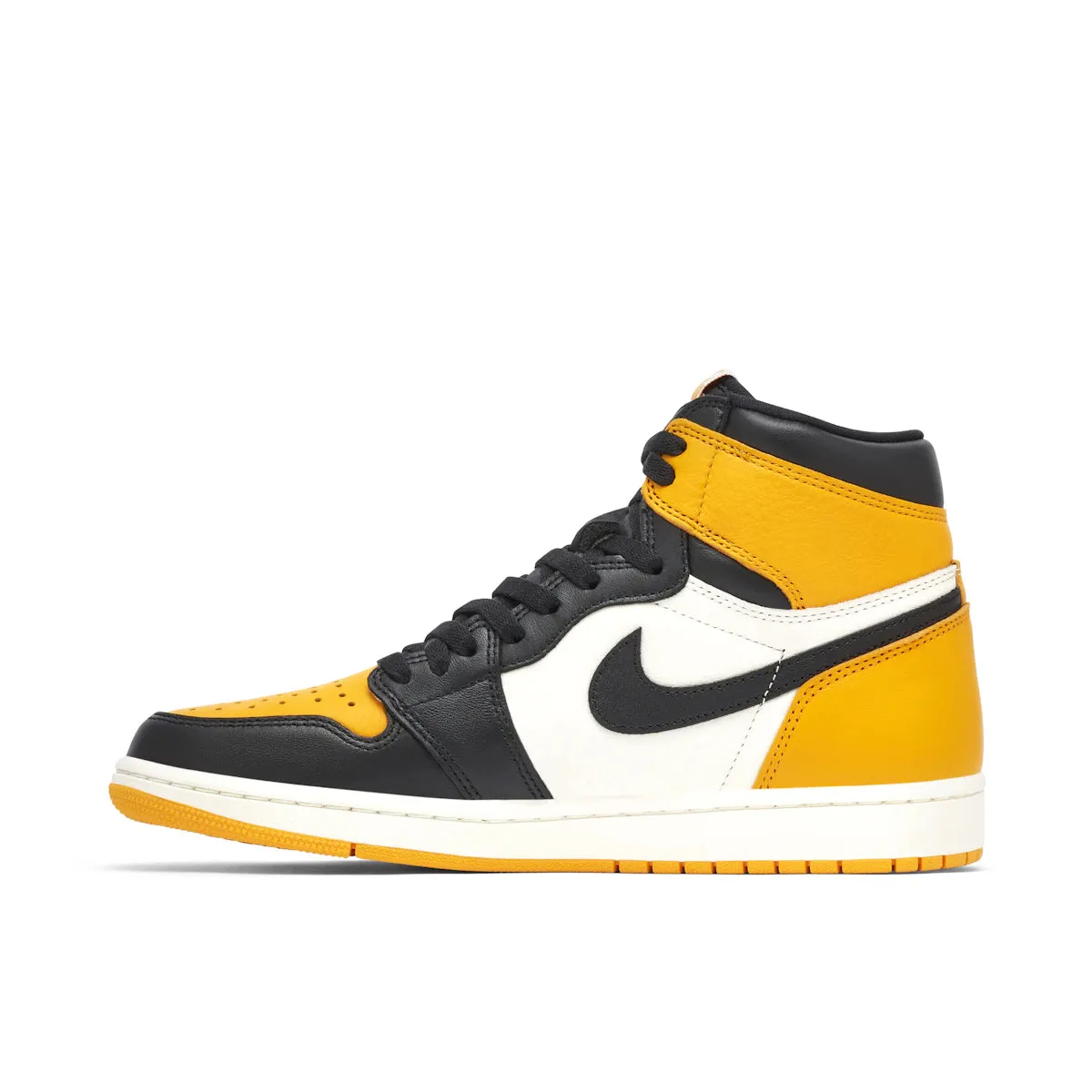 Jordan 1 Retro High OG Yellow Toe StrapClosure classic - design shoes