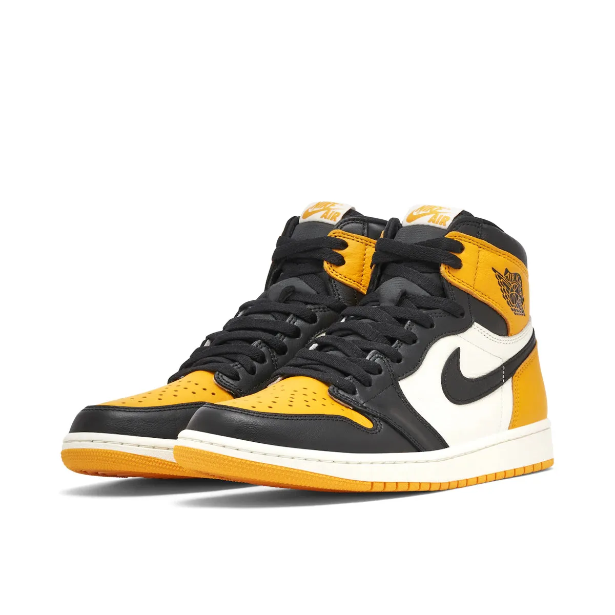 Jordan 1 Retro High OG Yellow Toe running for leisure shoes stable platform shoes