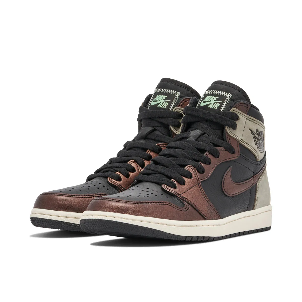 rigid midsole shoes futuristic shoes Jordan 1 Retro High Patina