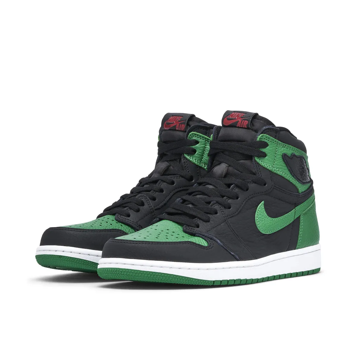 Jordan 1 Retro High Pine Green Black lightweight - material shoes supination - control