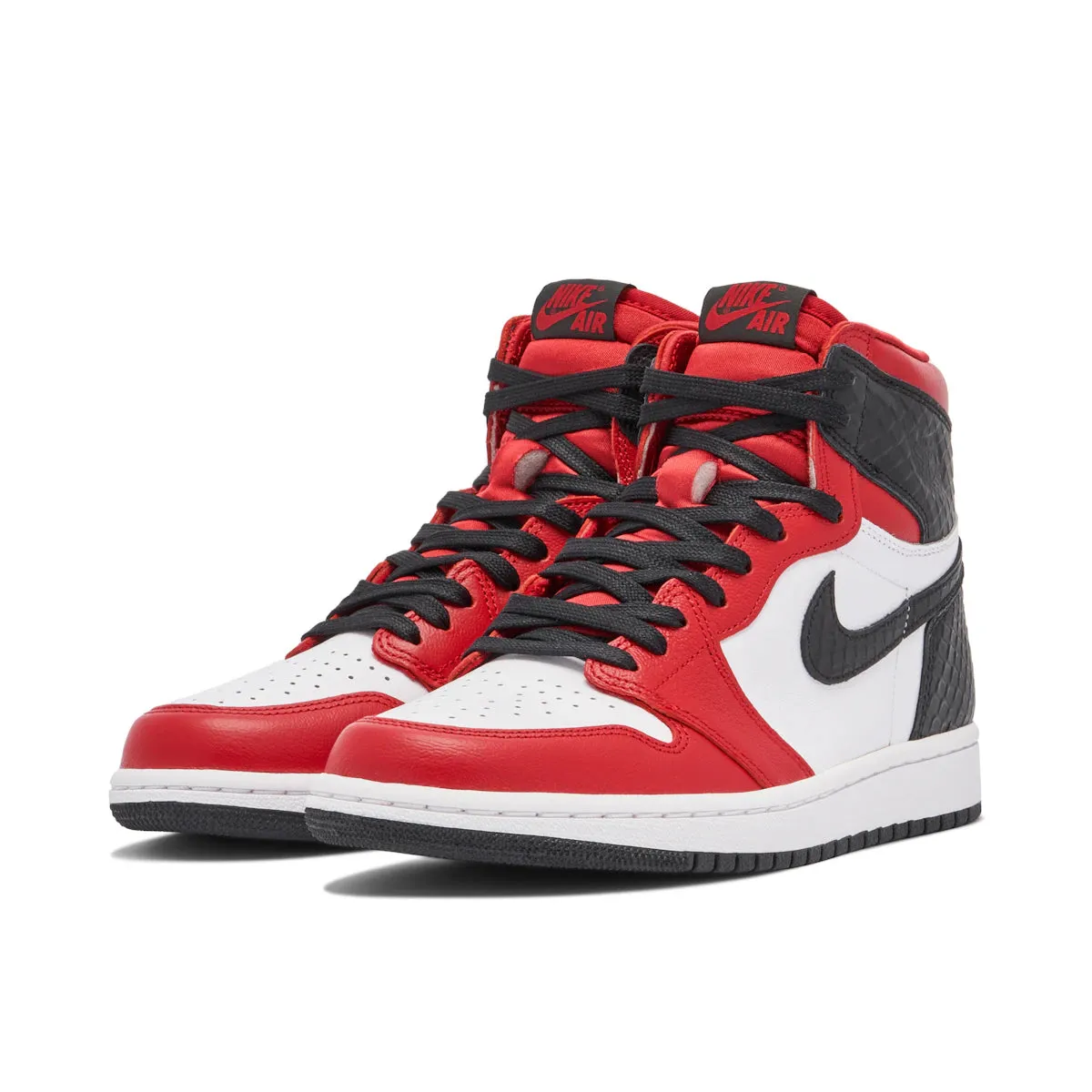 Jordan 1 Retro High Satin Snake Chicago (W) running for cardiovascular health wide - fit spaciousness