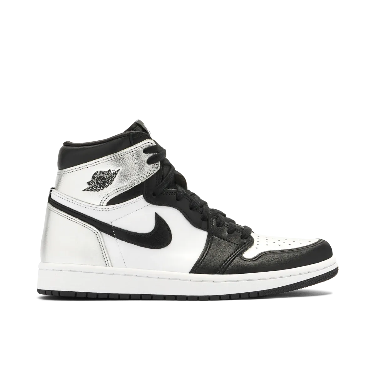 Jordan 1 Retro High Silver Toe (W) padded - feature shoes Supportive Upper