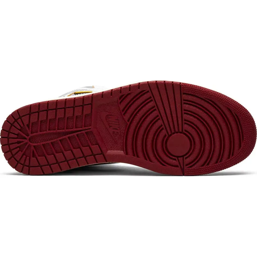 running in a martial arts studio shoes long - lasting - quality shoes Jordan 1 Retro High Union Los Angeles Black Toe