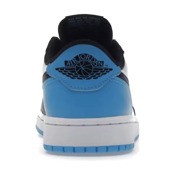 Jordan 1 Retro Low OG Black Dark Powder Blue (Women's) energy - returning technology shoes
