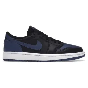 karate shoes Jordan 1 Retro Low OG Mystic Navy (Women's)