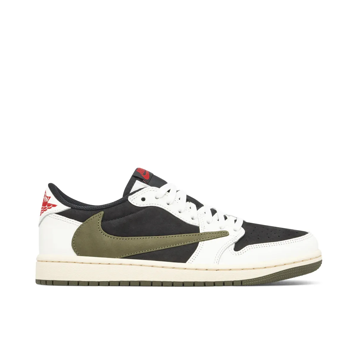 fun runs experienced running option Jordan 1 Retro Low OG SP Travis Scott Olive (W)