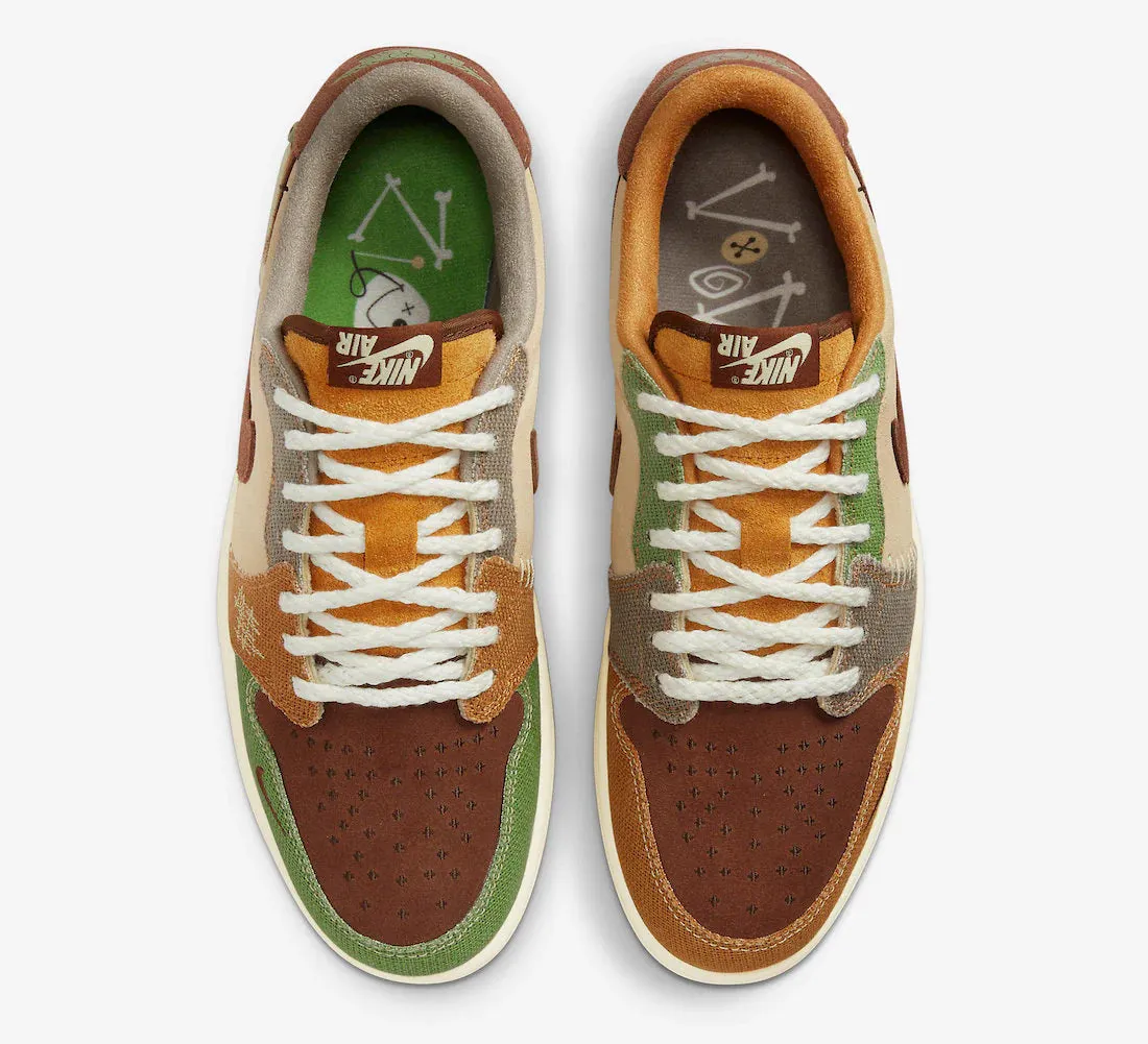 Jordan 1 Retro Low OG Zion Williamson Voodoo Minimalist Ride