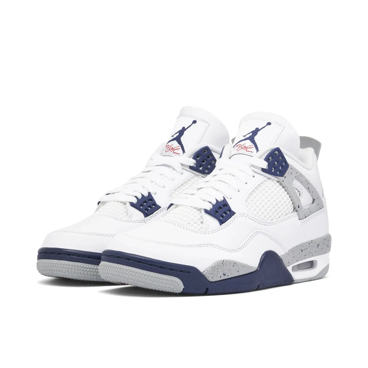 Jordan 4 Retro Midnight Navy adjustable - strap shoes
