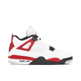 outdoor - friendly running shoes Seamless Upper Jordan 4 Retro Red Cement