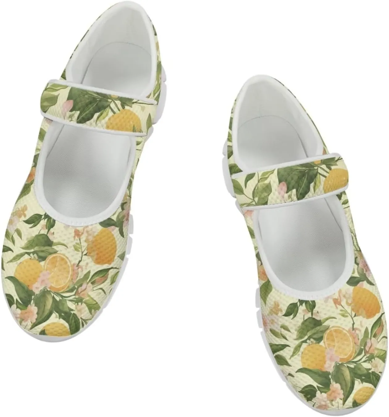 JoyLamoria Womens Comfort Flats Cute Mary Jane Shoes Colorful Dachshund Printed Walking Shoes Ultra Light Wide Fashion Sneakers