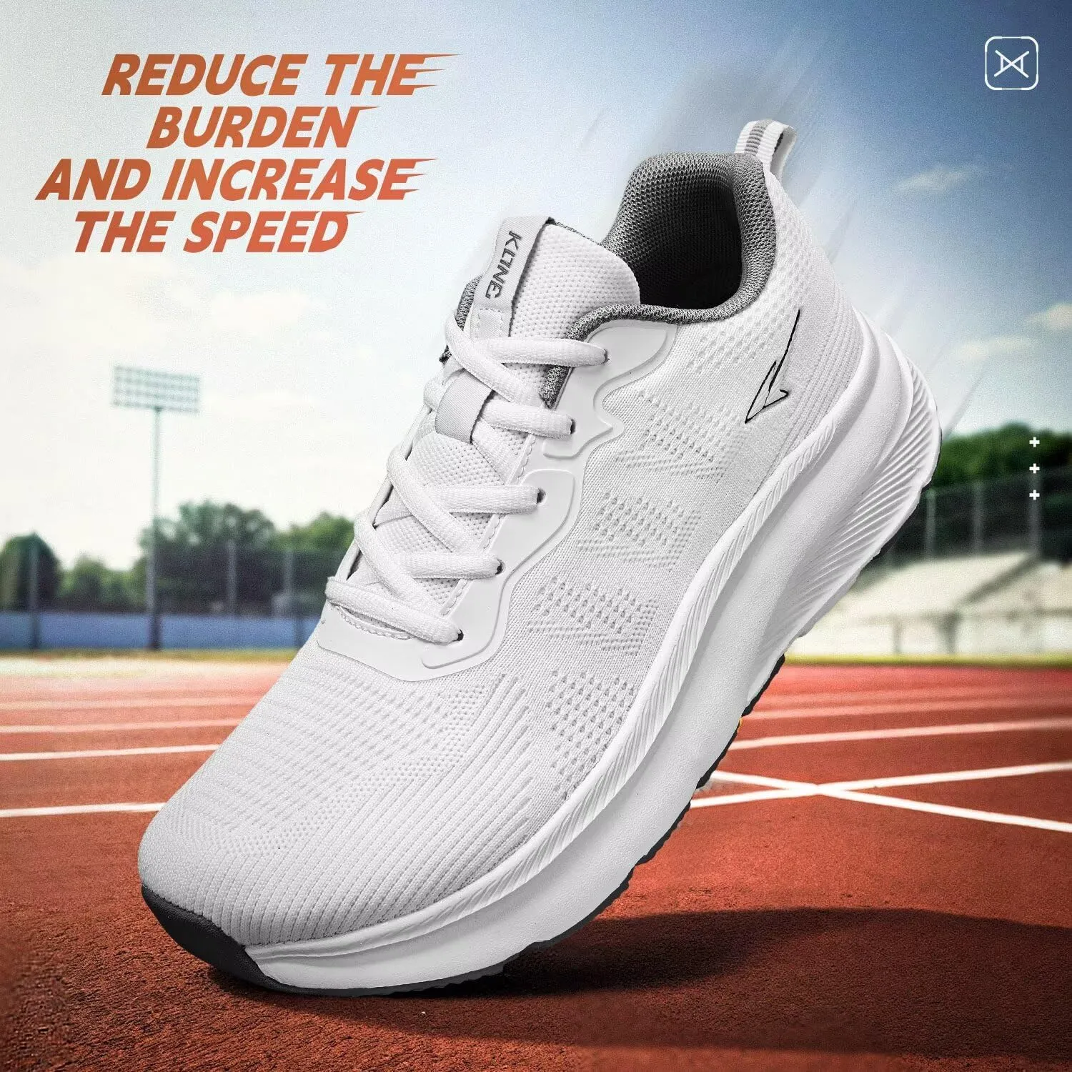 KDN Men's Wide Toe Box Shoes Cushioned Road Running Shoes Non Slip Mens Walking Sneakers for Wide Feet Comfortable Athletic Gym Workout Shoes Wide Width