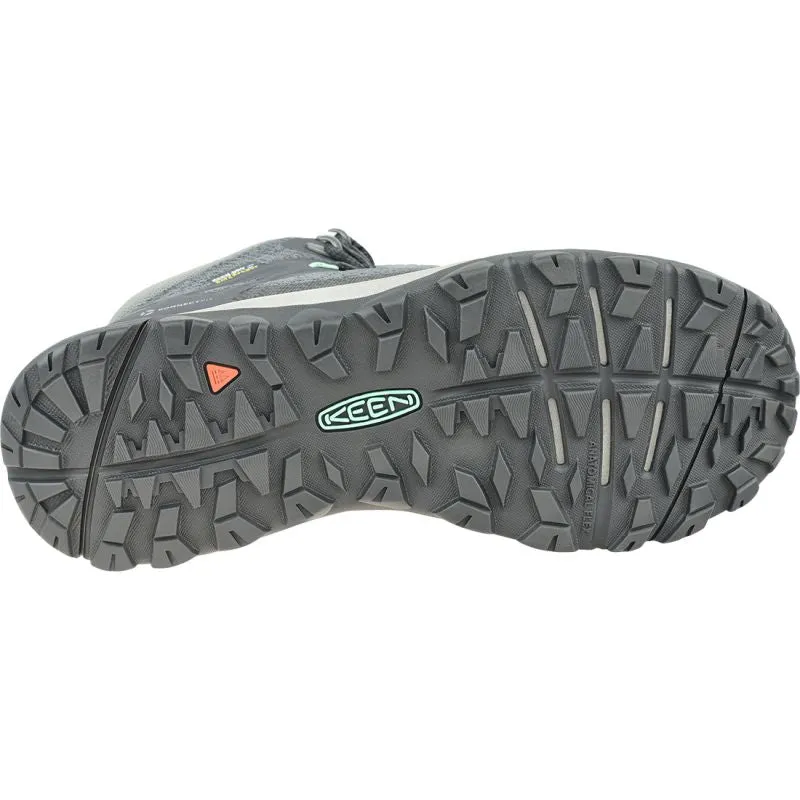 Keen Womens Terradora II Mid Waterproof Shoes - Gray