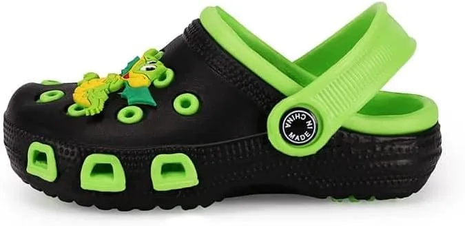 Kids' Clogs Sandals, Comfortable Lightweight Slip On EVA Beach Shoes for Boys and Girls