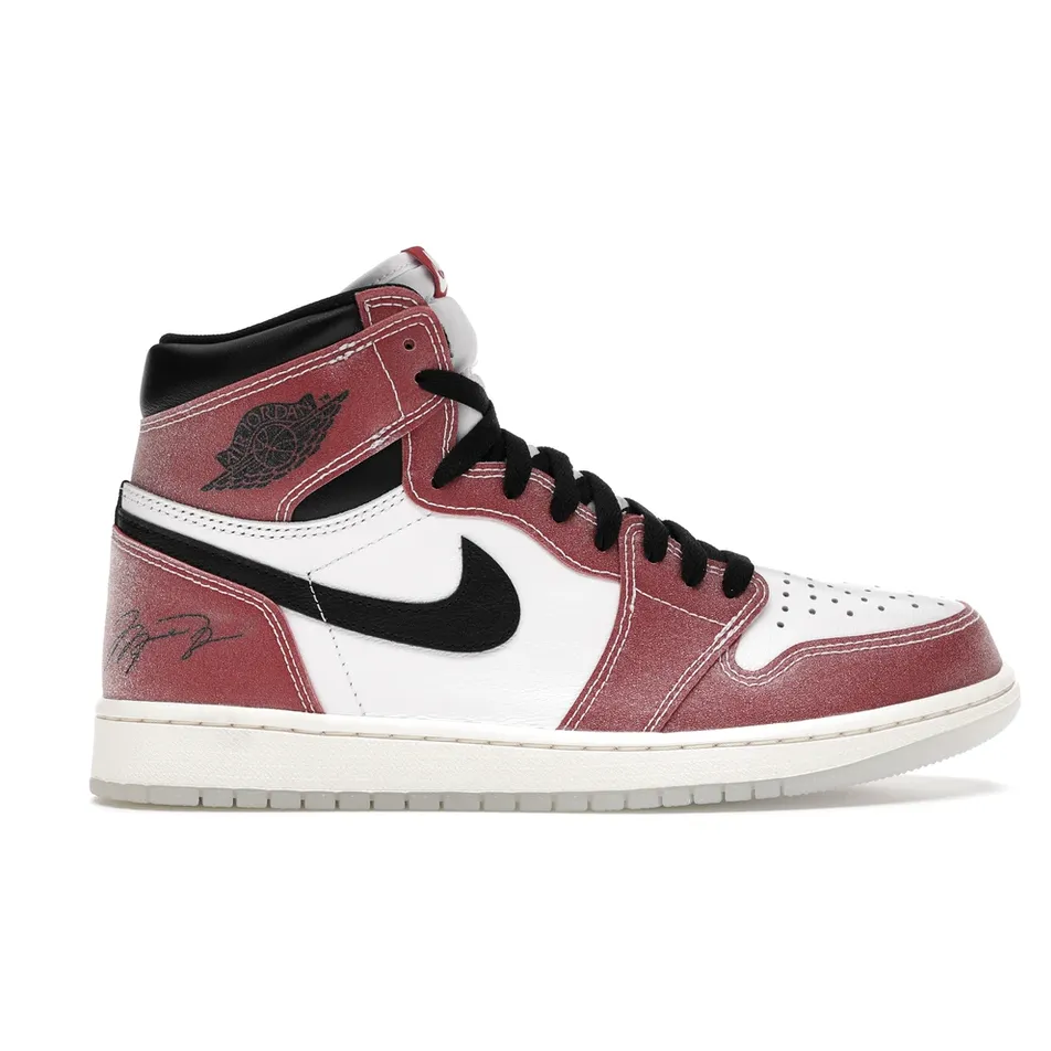 Breathable Toe Box Jordan 1 Retro High Trophy Room Chicago