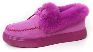 Lausiuoe Snow Boots For Women Wide Width Fuzzy Ankle Bootie Winter Warm Fluffy Silp On Comfortable Casual Fashion Loafers