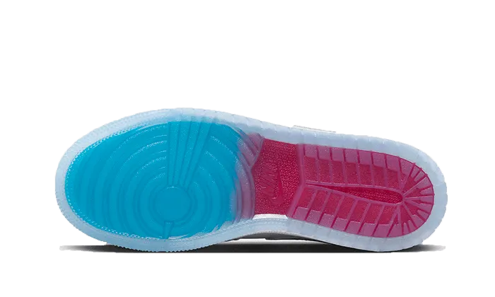 Air Jordan 1 Mid UNC to Chicago Ventilation Channel Design Urban Chic