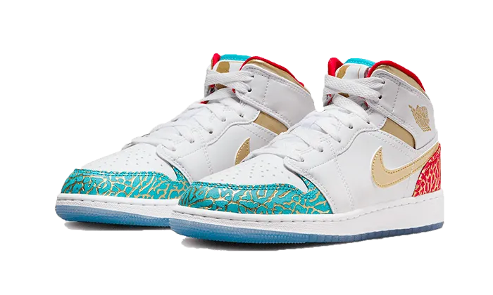 Odor Resistant Heel Stability Air Jordan 1 Mid UNC to Chicago