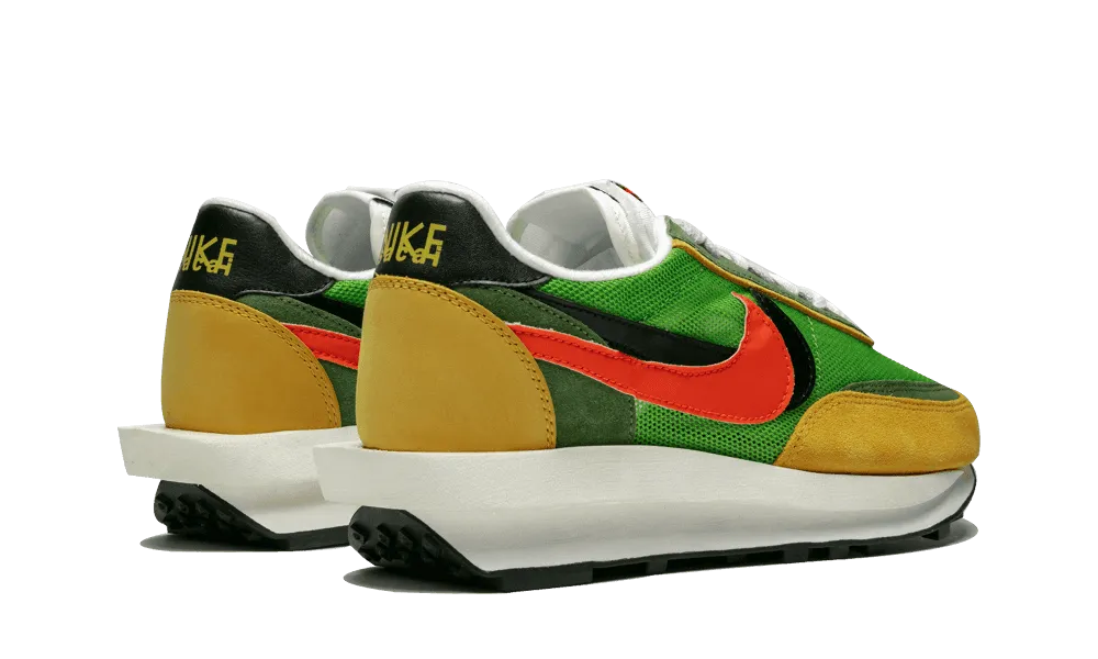 LD Waffle Sacai Green Multi barefoot - style running shoes