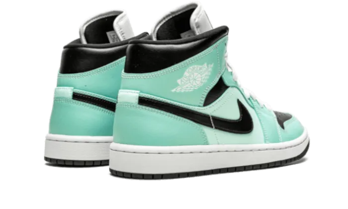 Air Jordan 1 Mid Aqua Blue Tint Energy Rush