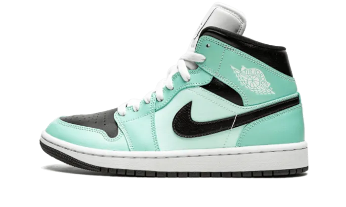 Air Jordan 1 Mid Aqua Blue Tint Easy Clean Durable ease
