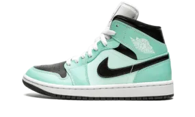Air Jordan 1 Mid Aqua Blue Tint Easy Clean Durable ease