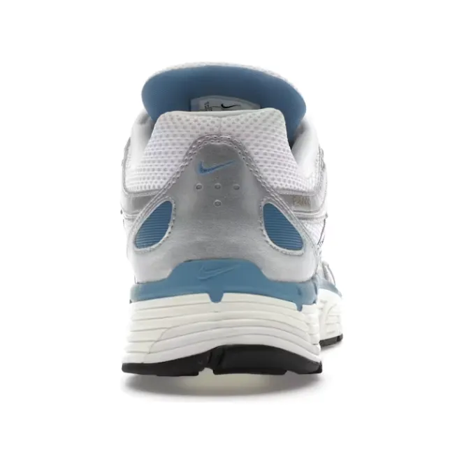 Snowy running traction Nike P-6000 Metallic Silver Aegean Storm
