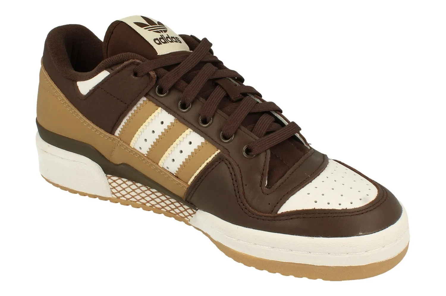 Adidas Forum 84 Low Adv Mens Trainers Sneakers HP9087 running for a break from routine double - strap shoes