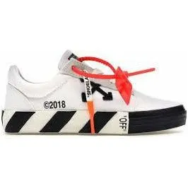 short - distance running shoes Off White Vulc Low Top White