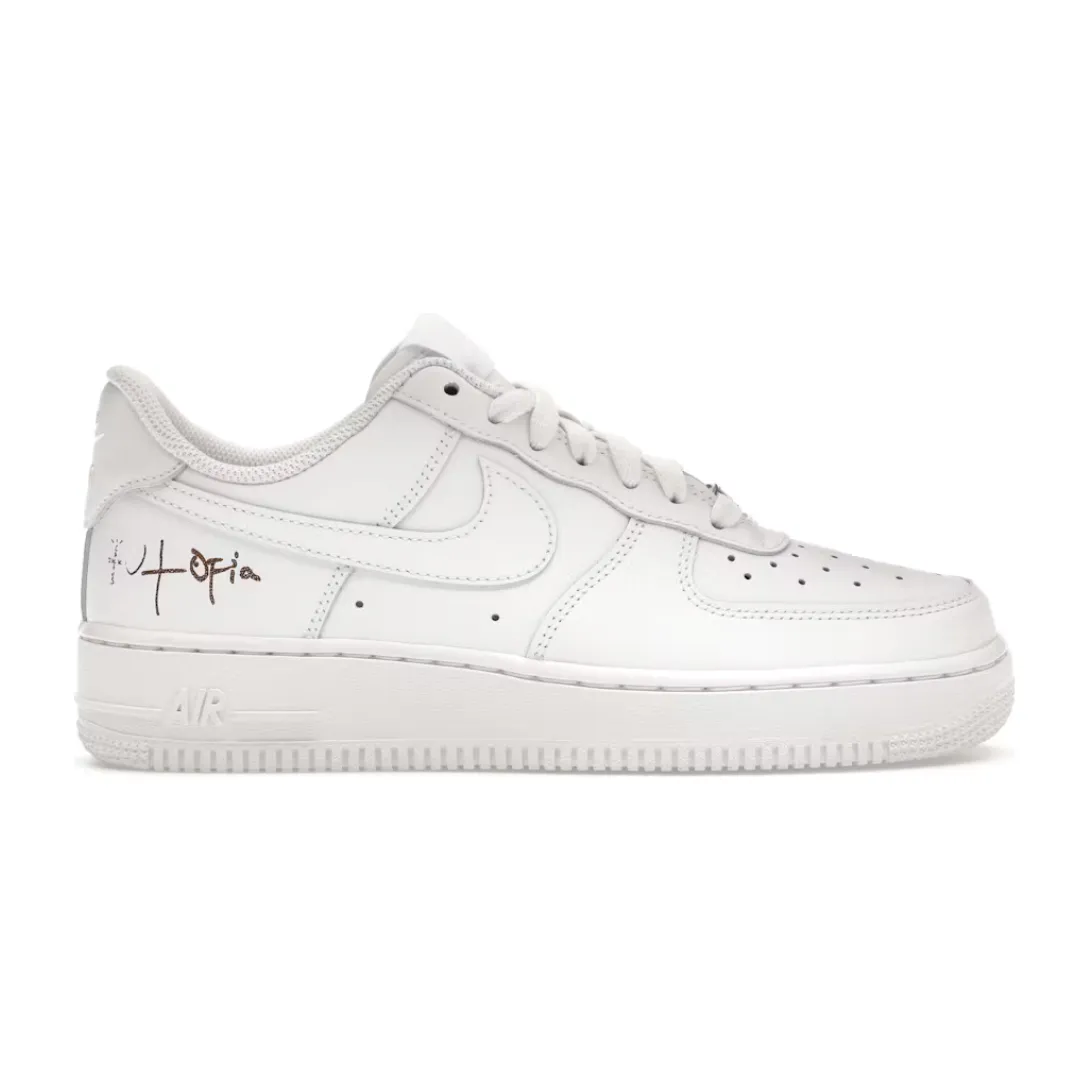 Trail Jog portable Nike Air Force 1 Low '07 White (Travis Scott Cactus Jack Utopia Edition) (Women's)