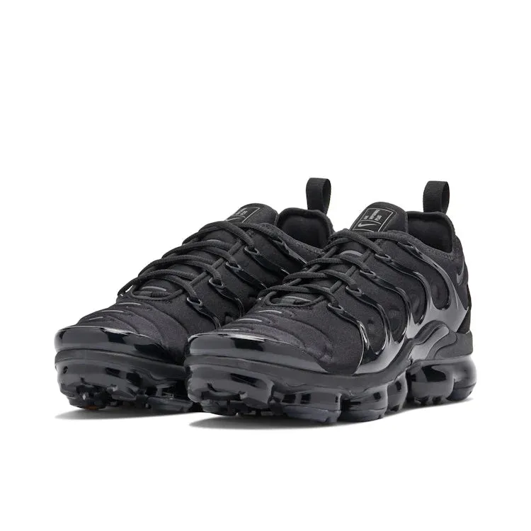 Nike Air VaporMax Plus Triple Black Lightweight Responsive Cushioning