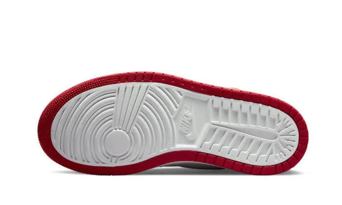 Comfort Shock Absorption Air Jordan 1 High Zoom Air CMFT Fire Red Hot Curry